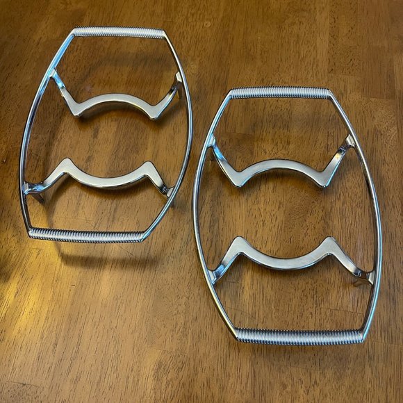 Corning Ware Trivet P-11-M-1 Stainless Steel Casserole Dish Holder Servers Set o - Picture 1 of 12
